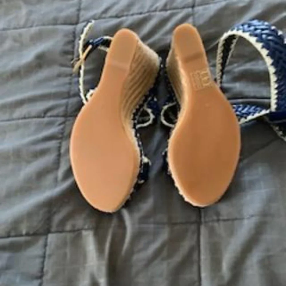 Tory Burch Lilah Cobalt /natural